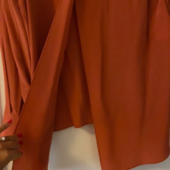 BCBG Bridgete Silk Blouse XS - Picture 6 of 8